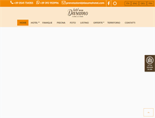 Tablet Screenshot of dasamohotel.com